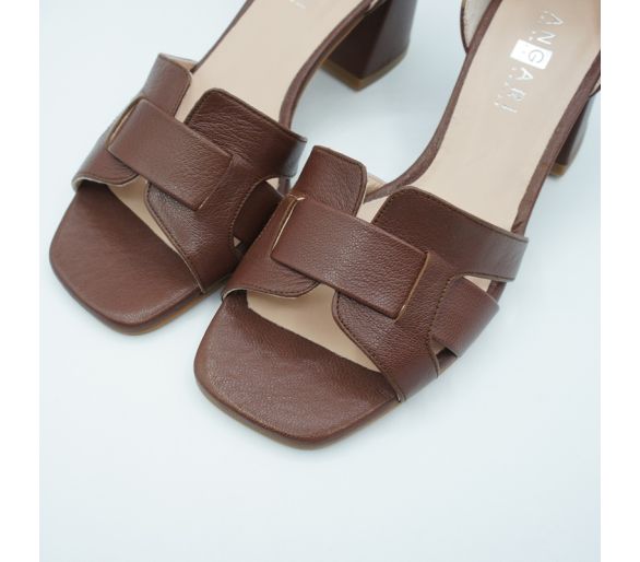 Sandalia chocolate Angari