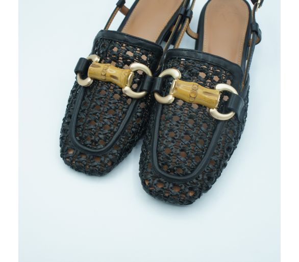 Mocasín destalonado rafia Lagum