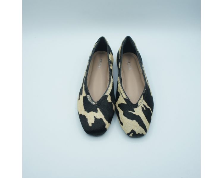 Manoletina print vaca Arezzo