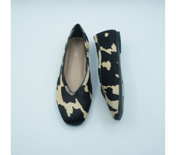 Manoletina print vaca Arezzo