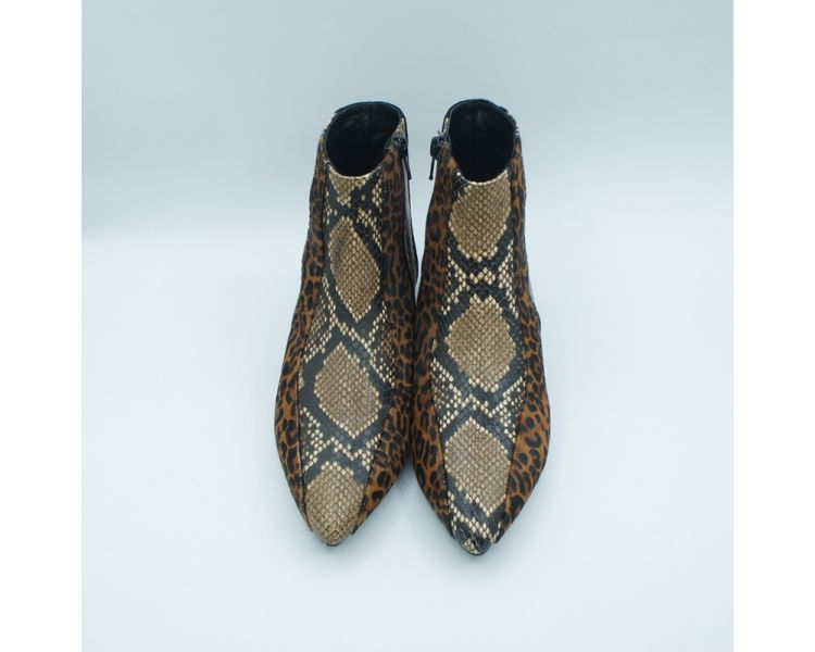 Botín print serpiente Angari