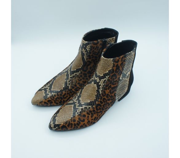 Botín print serpiente Angari