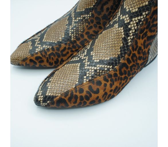 Botín print serpiente Angari