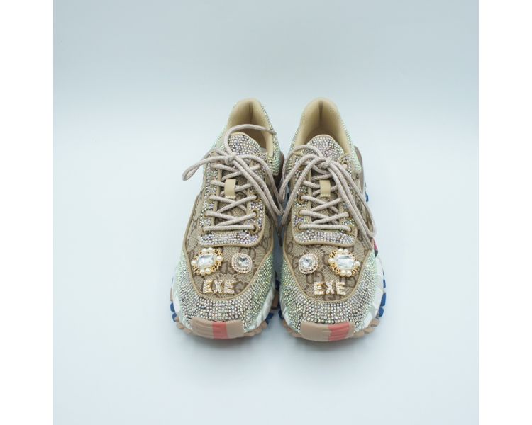 Sneaker Exé taupe 6481