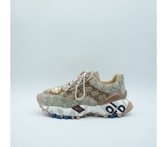 Sneaker Exé taupe 6481