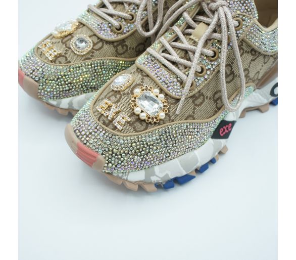 Sneaker Exé taupe 6481