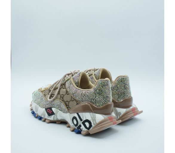 Sneaker Exé taupe 6481