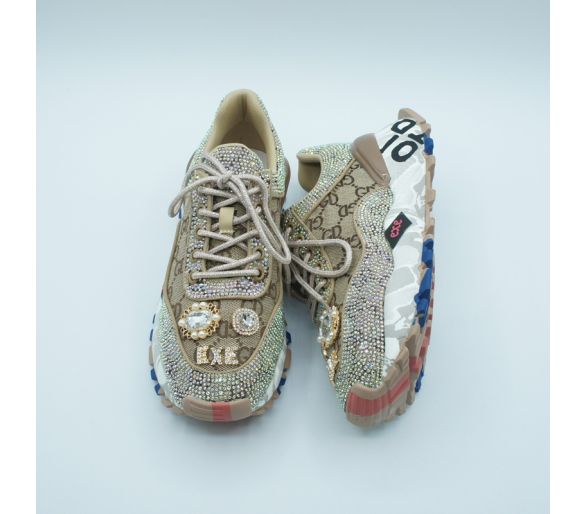 Sneaker Exé taupe 6481