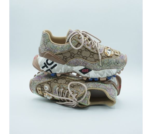 Sneaker Exé taupe 6481