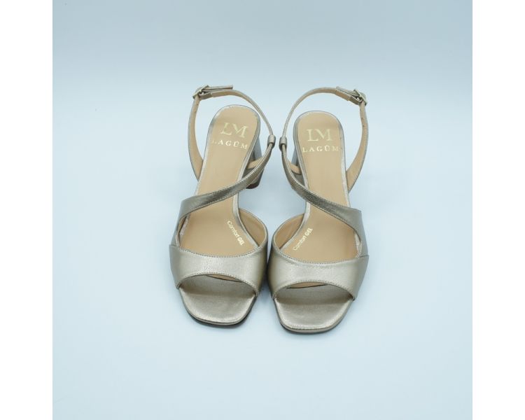 Sandalia oro viejo Lagúm