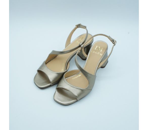 Sandalia oro viejo Lagúm