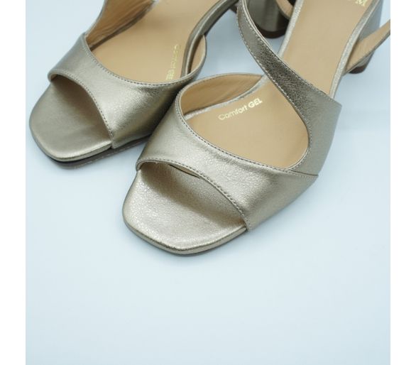 Sandalia oro viejo Lagúm