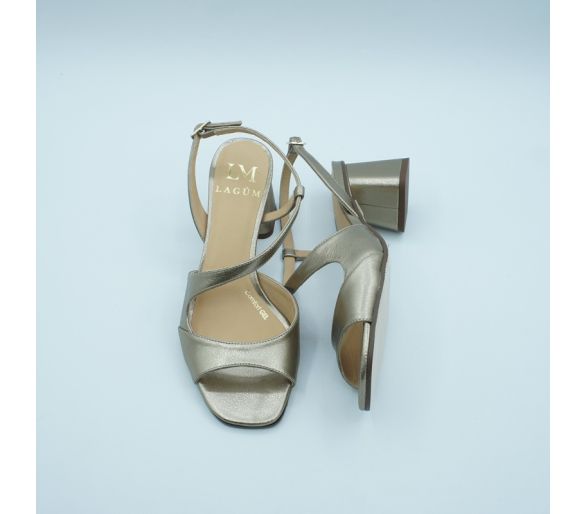 Sandalia oro viejo Lagúm