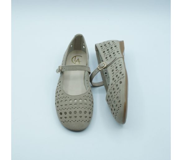 Merceditas troquelada