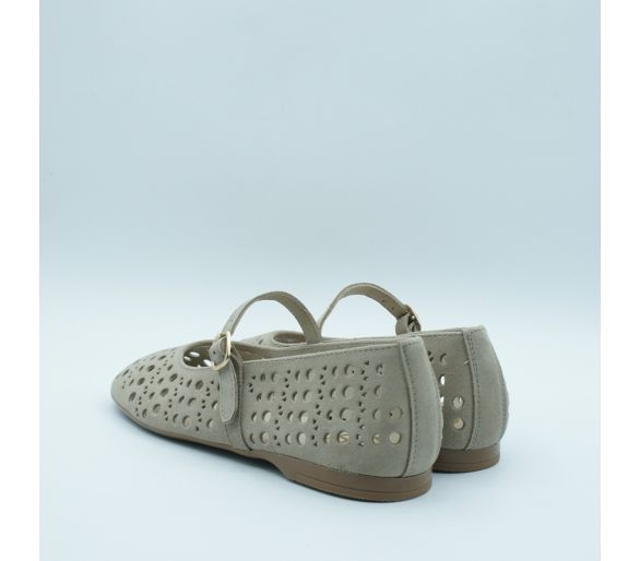 Merceditas troquelada