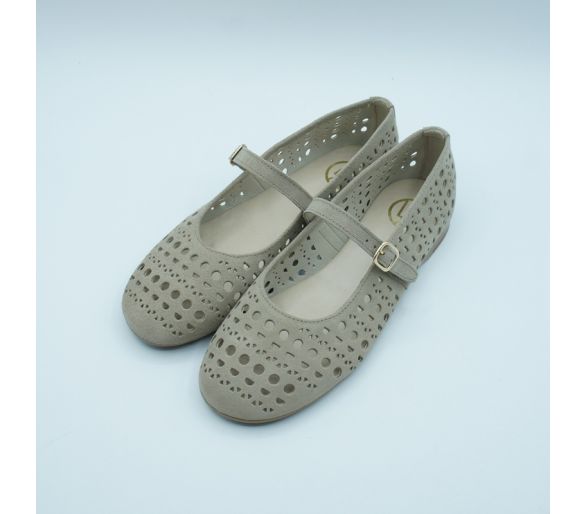 Merceditas troquelada