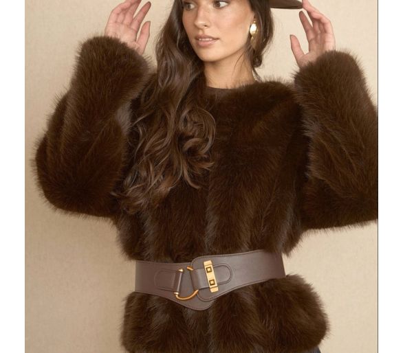 Chaqueta Maxi pelo