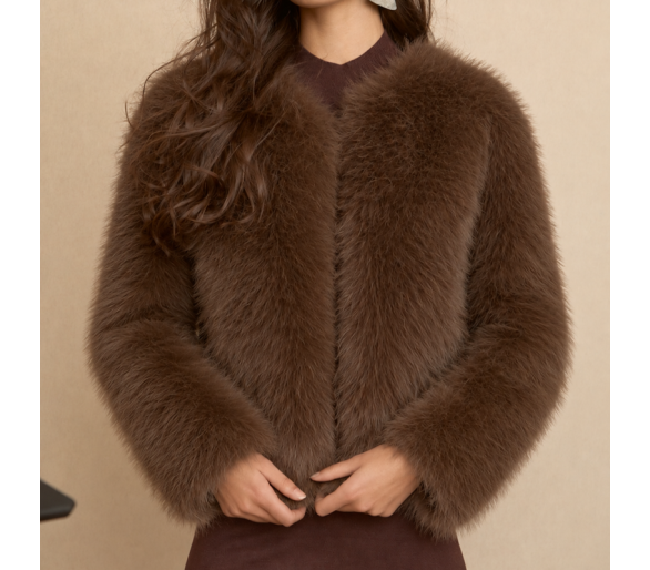 Chaqueta Maxi pelo