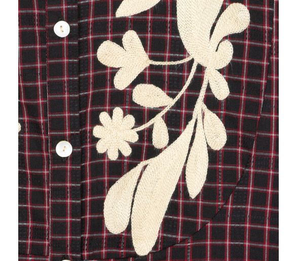 Blusa lazo bordada
