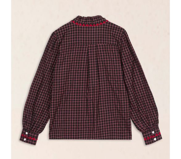 Blusa lazo bordada
